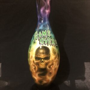 Game Over Bowling Pin