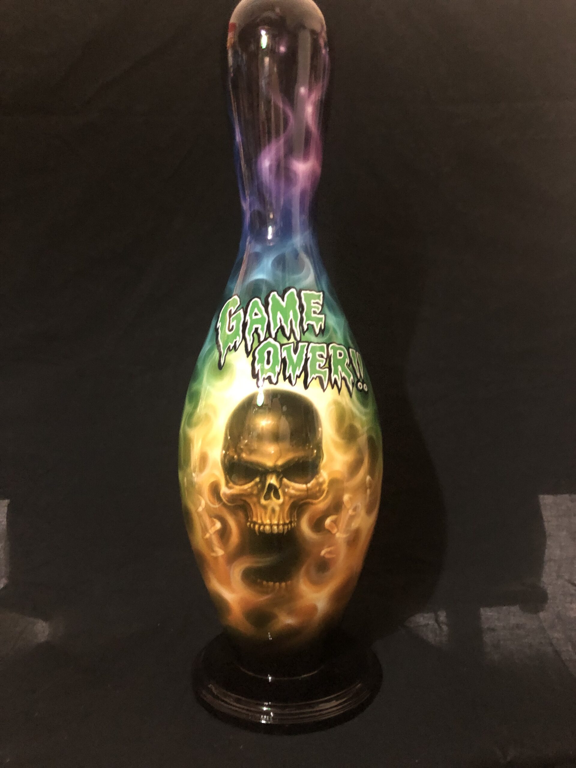 Game Over Bowling Pin