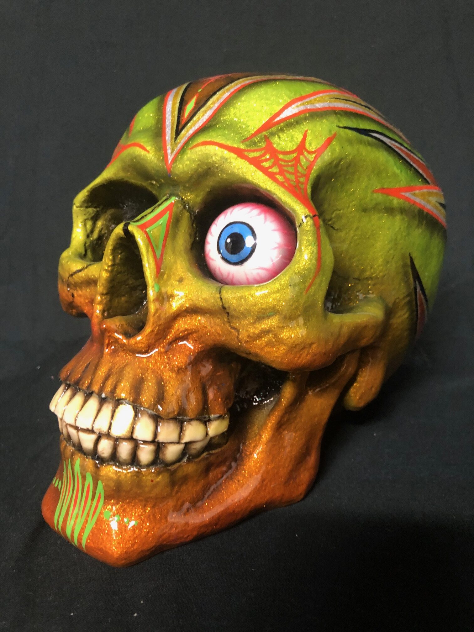 Custom Painted Skull