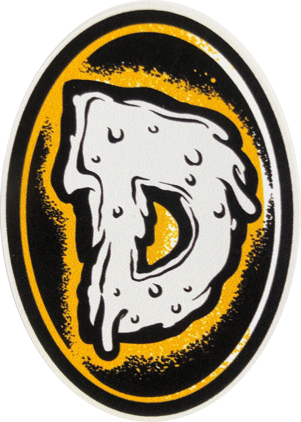 Orange "D" Logo Decal