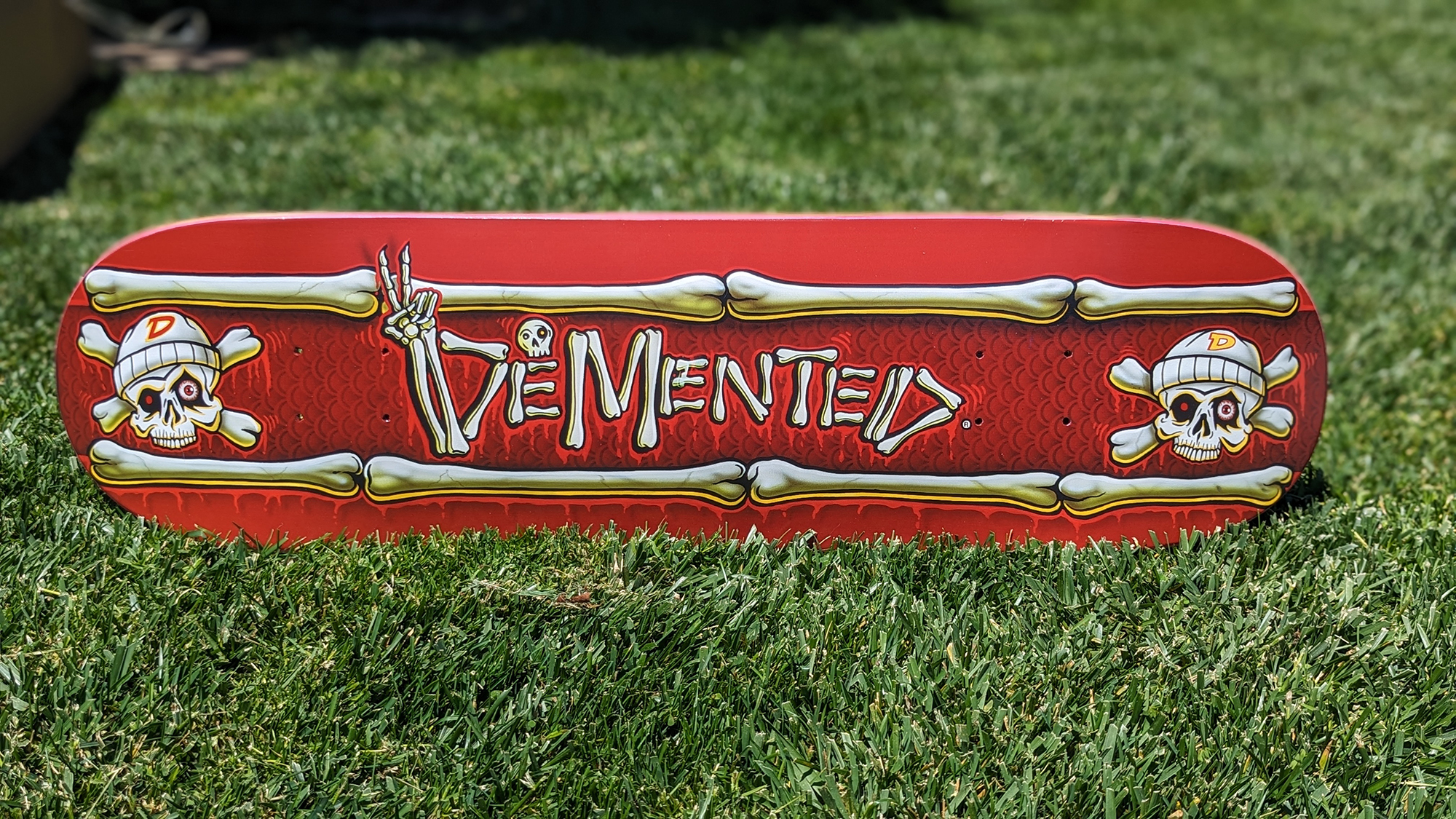 Peace & Bones Skate Deck